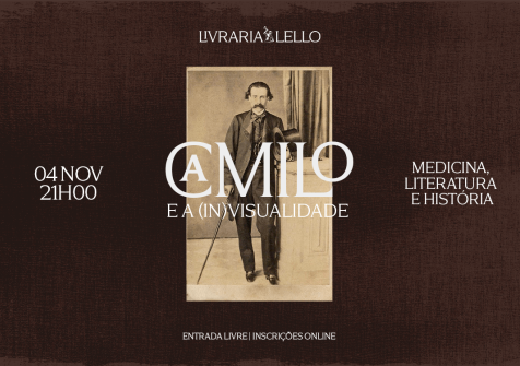 Livraria Lello expõe os óculos de Camilo Castelo Branco para sublinhar a dimensão humana do escritor